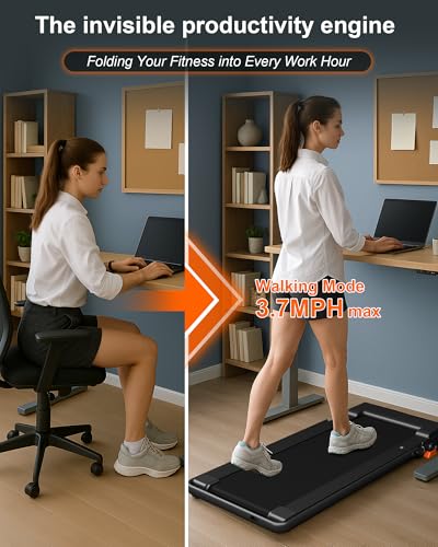 Lichico Walking Pad Under Desk Treadmill for Home and Office I870