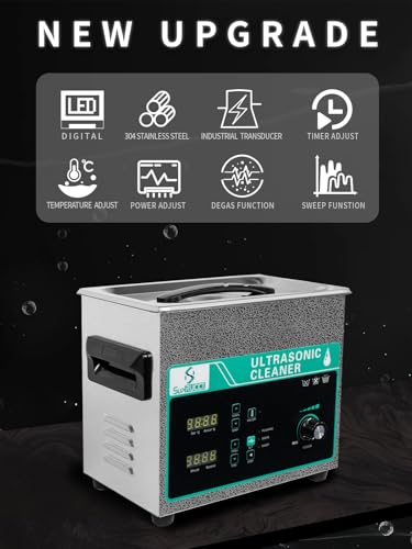 Ultrasonic Cleaner 3L with Heater and Digital Timer B87200