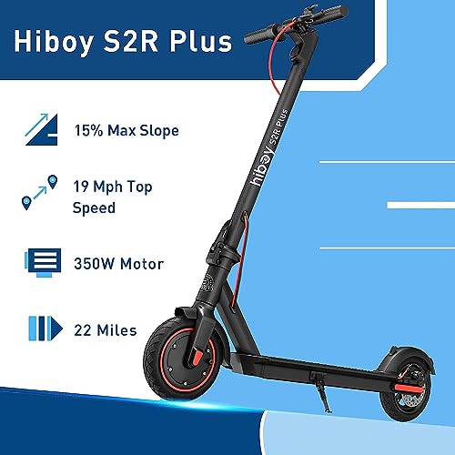Hiboy S2 Series Electric Scooter for Adults, Folding Commuting Scooter with Double Braking System X20346