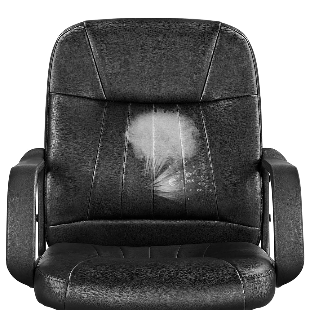 Yaheetech Adjustable Office Chair Swivel Ergonomic Computer Desk Chair with Armrest A859
