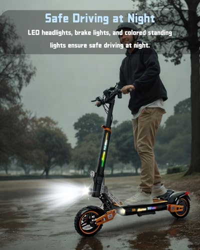 Ruitoo Electric Scooter 1000W Motor, Foldable Off Road E-Scooter for Adults I897875