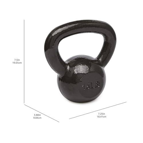 Amazon Basics Cast Iron Kettlebell N5183