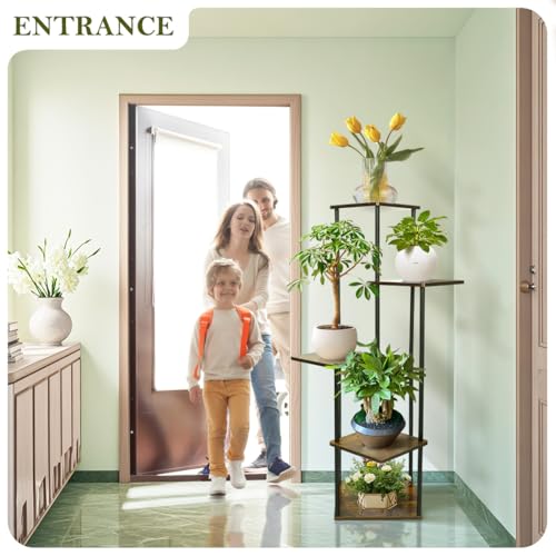 3-Tier Wooden Plant Stand for Indoor Outdoor Flower Pot Display Y623