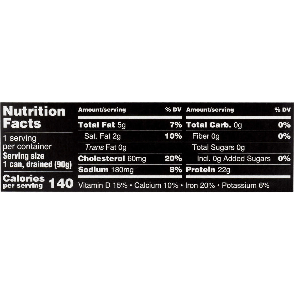 Crown Prince Skinless & Boneless Sardines in Water, 4.37 oz Cans (Pack of 12) M669