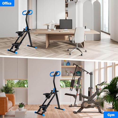 Vertical Climber Stair Stepper with Adjustable Handlebar for Home U9704