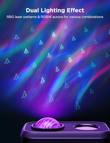 Govee Outdoor Projector Light, Laser and Aurora Star Projector with 16 RGB Patterns Z2134
