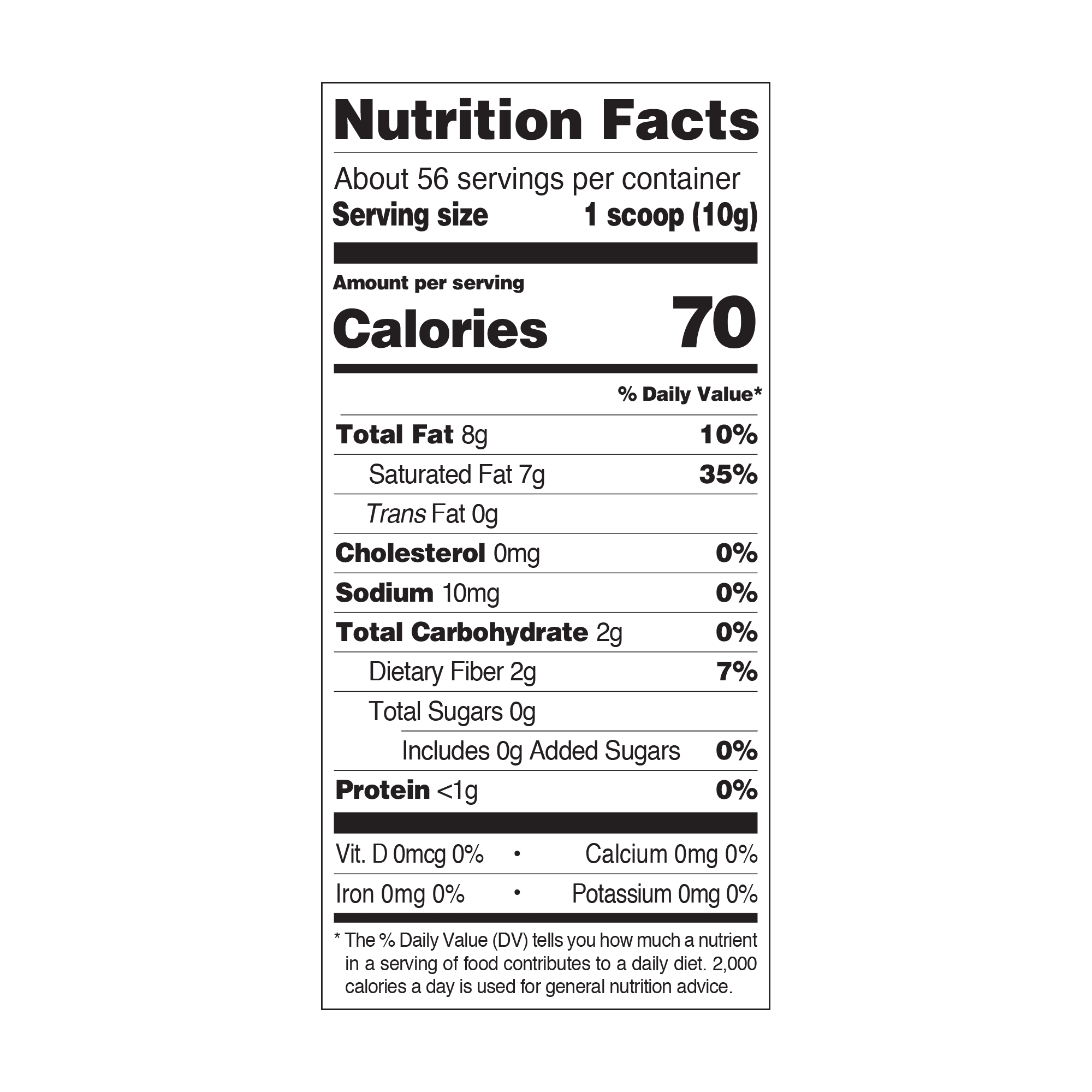 Quest Coconut Oil Powder, Unflavored, 20 oz Z8876