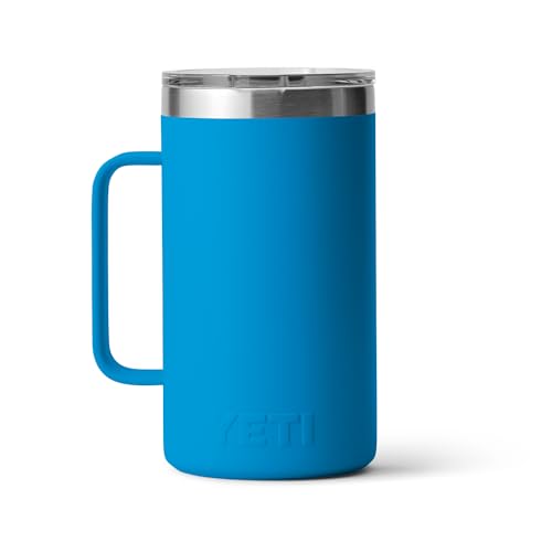 YETI Rambler 24 oz Mug, Stainless Steel, Vacuum Insulated N160