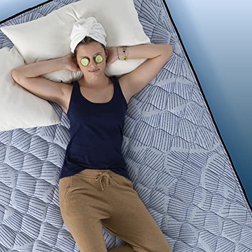 Serta Perfect Sleeper Ultimate 15" King Mattress Plush Pillow Top Cooling Gel Memory Foam E4513