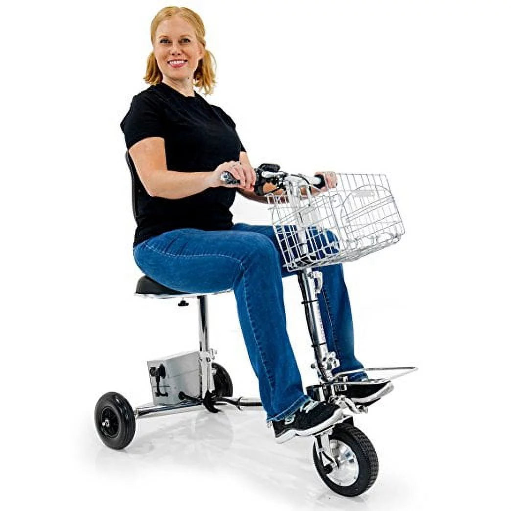 SmartScoot Lightweight Folding Mobility Scooter with Lithium Battery L656818