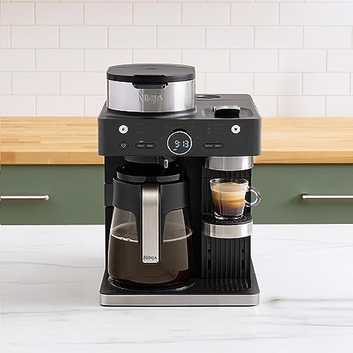 Ninja Espresso & Coffee Maker & Barista System, Black, CFN601 N3810