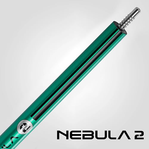 RHINO Nebula 2 Pool Cue - Carbon Fiber Shaft, Composite Butt, 12.4mm B23495
