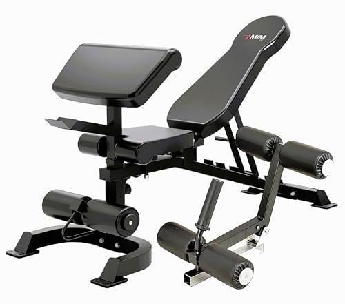 MiM USA Hercules EX Commercial All in One Gym Machine with 400 lb Weight Stack W526181