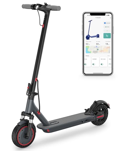 VOLPAM Electric Scooter, 350W/500W, 8.5"/10" Tires, Folding E-Scooter with Dual Braking Q653200
