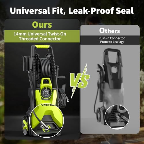 4000 PSI Electric Pressure Washer with 4 Nozzles and Foam Cannon W613877