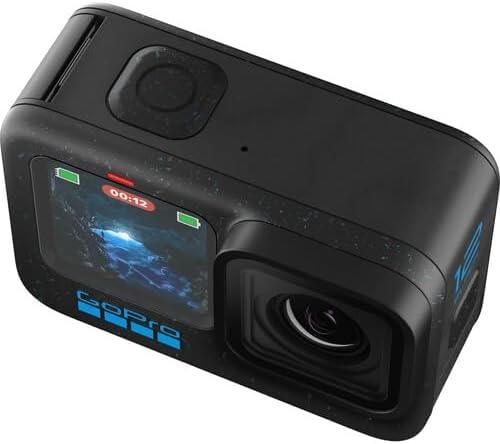 GoPro HERO12 Black 5.3K Action Camera Bundle with 128GB Card Z549240