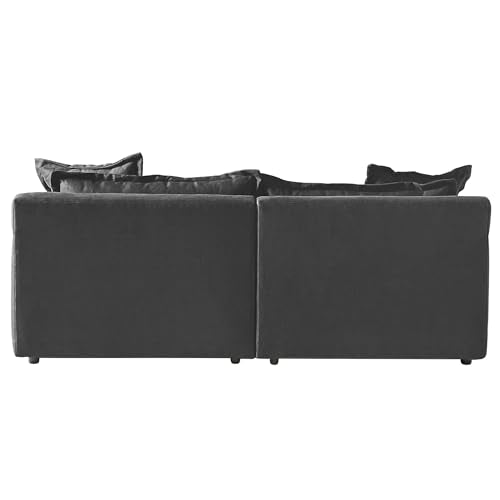 L-Shaped Chaise Sectional Sofa in Beige N29600