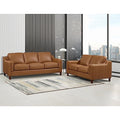 Hydeline Bella Top Grain Leather Chair, Cognac