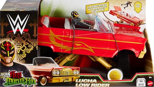 Mattel WWE Rey Mysterio Action Figure & Lucha Low Rider Car Set R9537