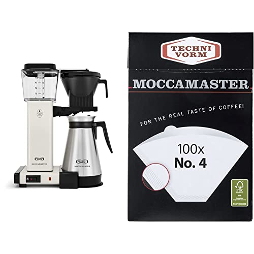 Technivorm Moccamaster 79317 KBGT Thermal Carafe 10-Cup Coffee Maker, Stone Grey F58579