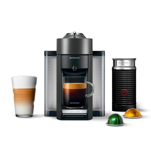 Nespresso Vertuo Coffee and Espresso Maker by De'Longhi, Graphite Metal E903048