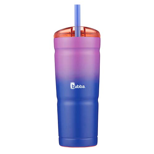 Bubba Vacuum Insulated Stainless Steel Tumbler with Straw 24oz 2 Pack X31903