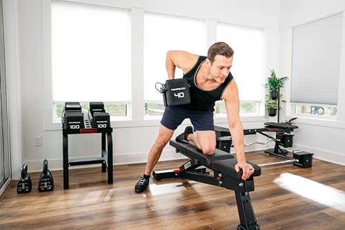 PowerBench 2.0 Adjustable Weight Bench with Wheels & Handle E962190