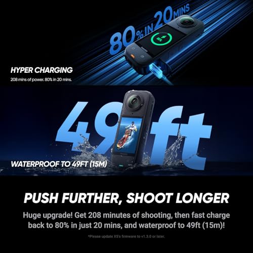 Insta360 X5 Essentials Bundle Waterproof 8K 360° Action Camera I4343