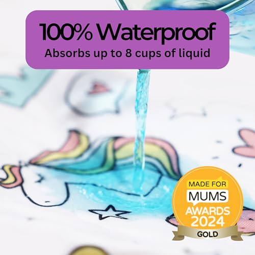 Hygge Sheets® Potty Training Pee Pads for Kids, Toddlers - 100% Waterproof, Non Slip, Washable, Dinosaur P67400