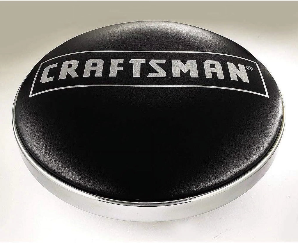 Craftsman Adjustable Hydraulic Seat Stool, Black Q163889