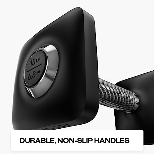 Peloton Dumbbells Pair of Cast Iron Weights with Urethane Coating Z769