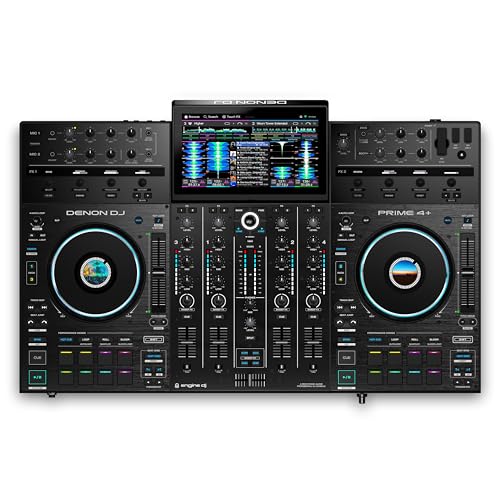 Denon DJ PRIME 4+ Standalone DJ Controller with 4 Decks and 10.1" Touchscreen Z5622