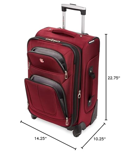 SwissGear Sion Softside Expandable Luggage, Black, 29-Inch C81483