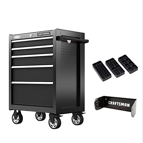 CRAFTSMAN S2000 26IN 5-Drawer Cabinet with Tray & Holder X410715