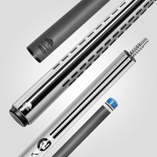 RHINO Nebula 2 Pool Cue - Carbon Fiber Shaft, Composite Butt, 12.4mm B23495