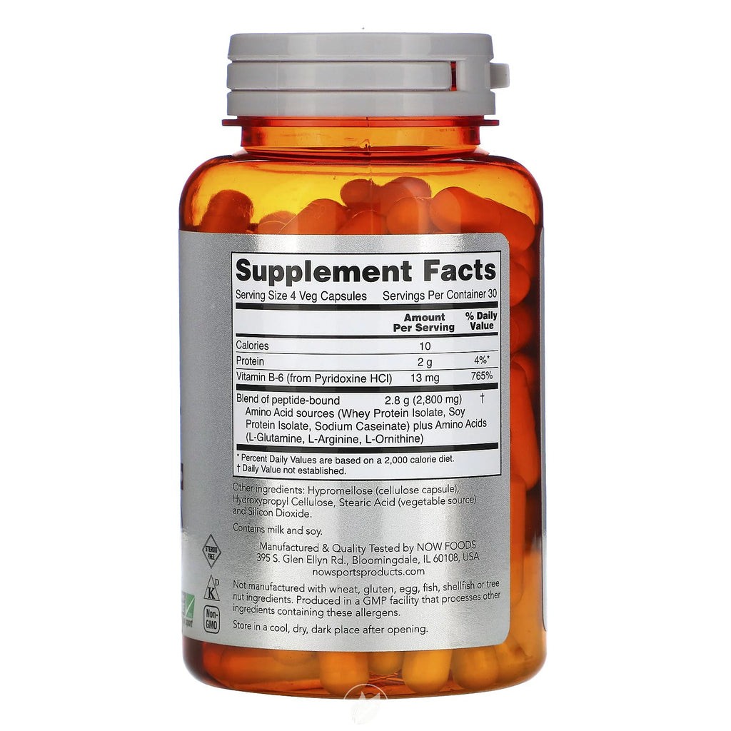 NOW Sports Amino Complete 120 Vcaps T307326