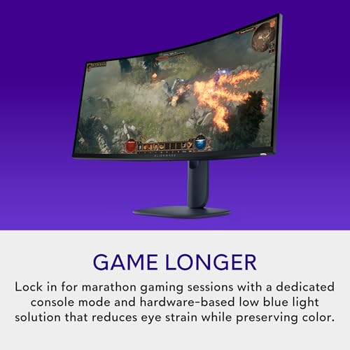 Alienware 34 Curved Gaming Monitor AW3425DWM WQHD 180Hz 1ms H147