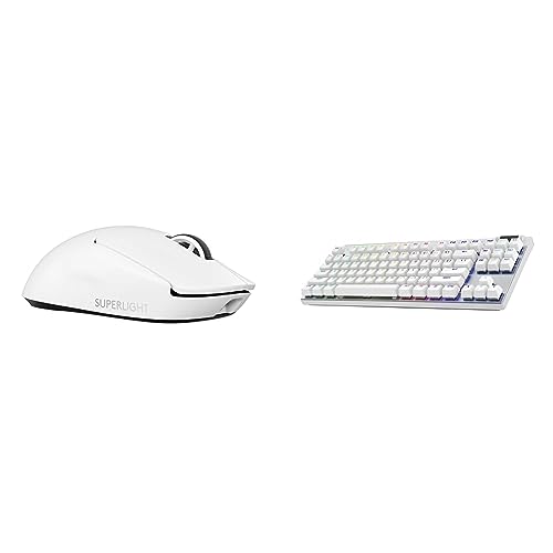 Logitech G PRO X Superlight 2 DEX Wireless Gaming Mouse, 60g, White D21215