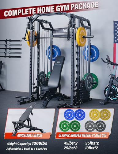 Major Fitness Drone2 Advanced Smith Machine All-in-One Home Gym N49586