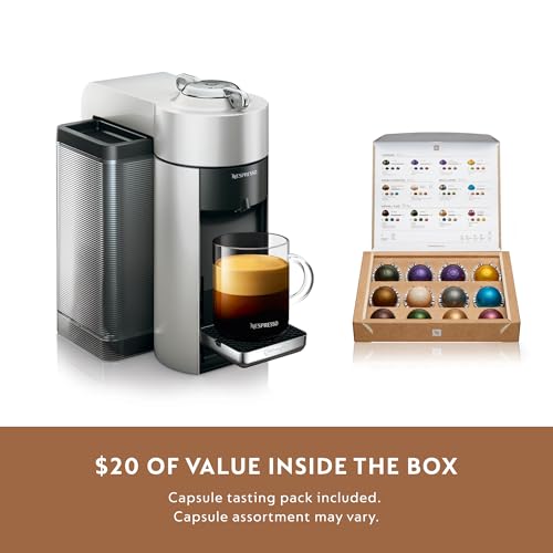 Nespresso Vertuo Coffee and Espresso Maker by De'Longhi, Graphite Metal E903048