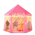 Monobeach Princess Tent Girls Large Playhouse with Star Lights L847553