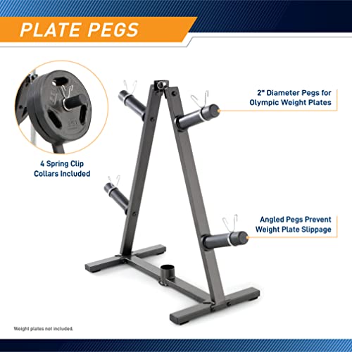 Marcy Olympic Weight Plate Tree for 2-Inch Plates Z6590