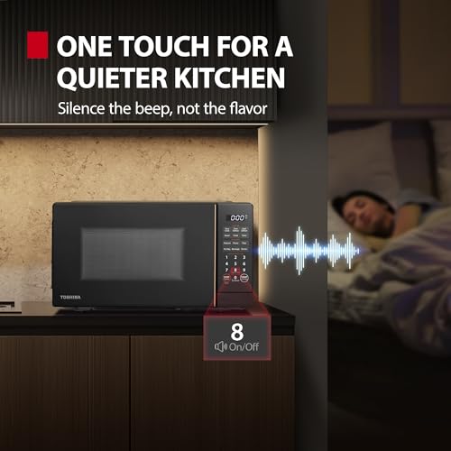 Toshiba ML-EM62P(SS) Countertop Microwave, 2.2 Cu Ft, 1200W, Stainless Steel C1532