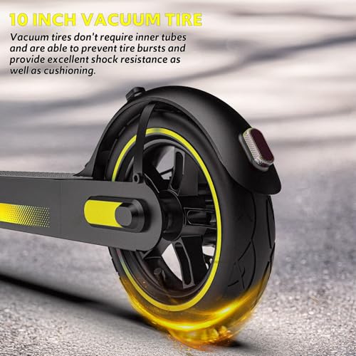 Electric Scooter for Adults, 500W Motor, 10" Vacuum Tires, Foldable E91738