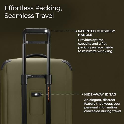 Briggs & Riley 22" Carry On Expandable Spinner - Softside Luggage, Black G487462