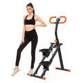 Folding Stair Stepper with Adjustable Handlebar for Home Full-Body Workout O7670