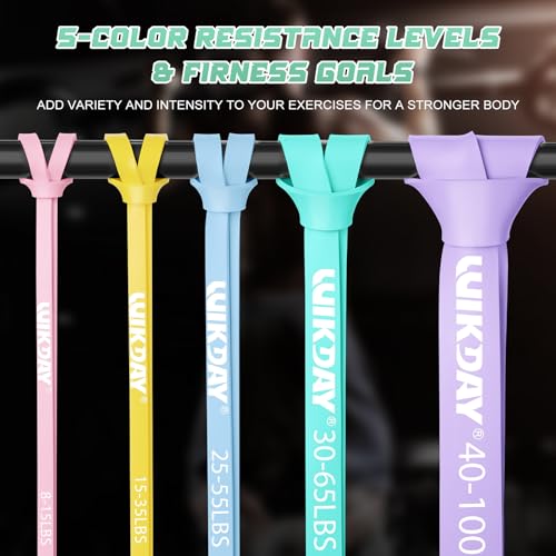 Resistance Bands Set with Door Anchor for Home Gym Workout D603