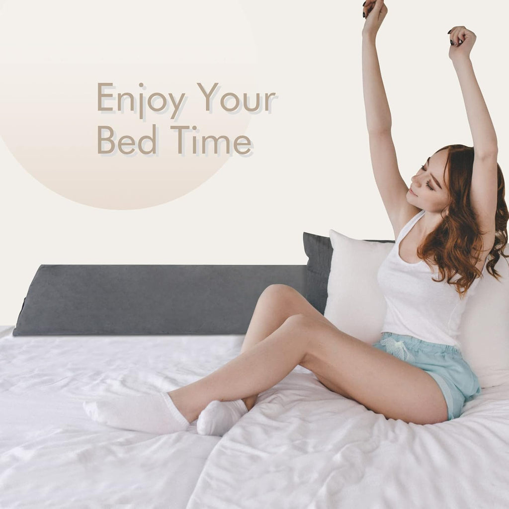 Vekkia Bed Wedge Pillow for Headboard Gap, Queen G237