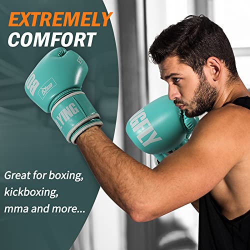 FIVING Boxing Gloves for Men Women MMA Muay Thai Training P93340