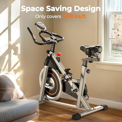 YOSUDA Exercise Bike, Magnetic Indoor Cycling Bike for Home with App Y907945